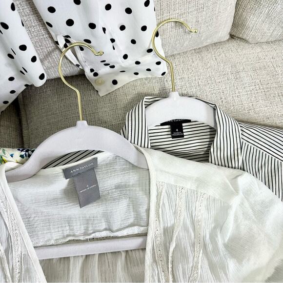 Women’s Blouses, Ann Taylor, Eddie Bauer bundle of 6 - Picture 3 of 4